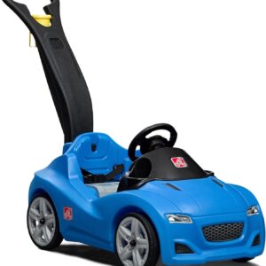 AUCT 22654 - $85 Step2 Whisper Ride Cruiser Kids Push Car, Ride On Toy, Stroller Substitute, Includes S