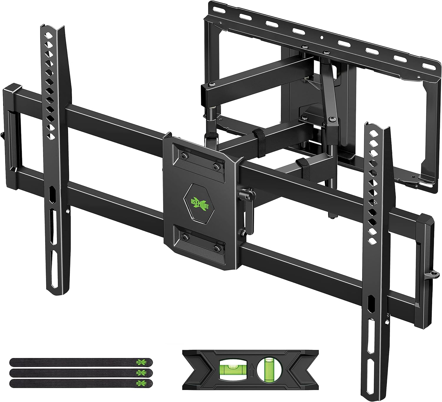 AUCT 20279 - $56 USX Mount Full Motion TV Wall Mount for Most 42-90 inch Flat Screen/LED/4K, TV Mount B