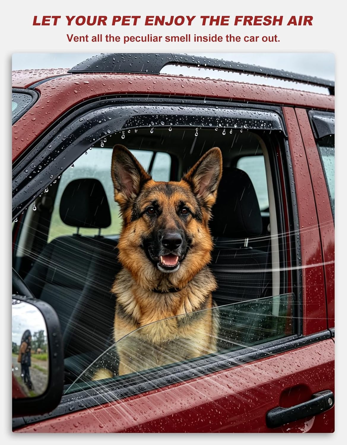 AUCT 22620 - $51 in-Channel Window Visors Rain Guards for Toyota Camry 2018-2024 - Image 3