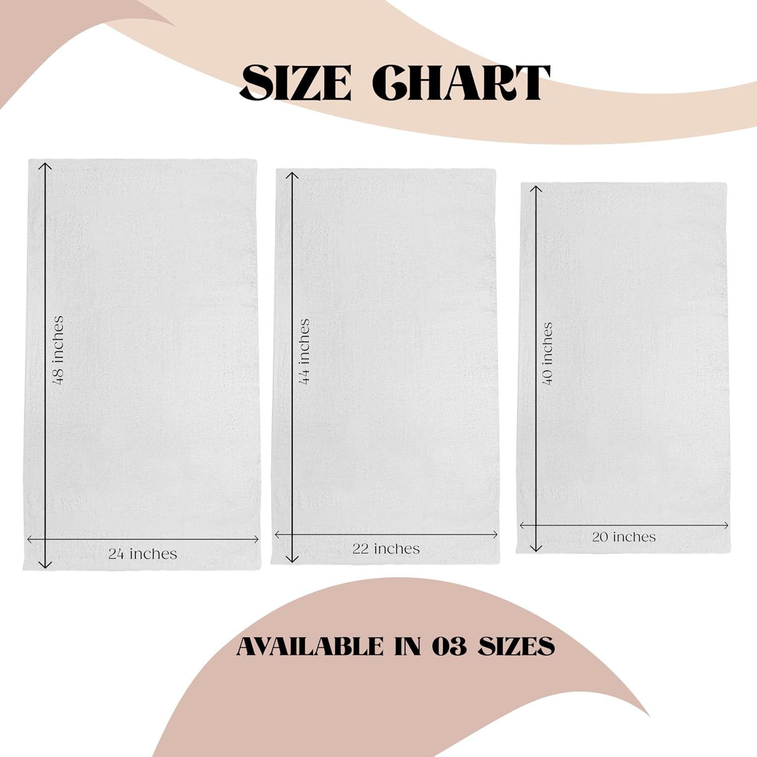 AUCT 20275 - 24 Pack White 22x44 Inch Cotton Bath Towels - Lightweight, Quick Drying, Commercial Grade - Image 3