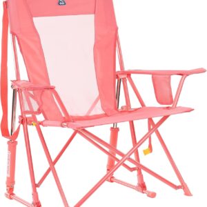 AUCT 22580 - $54 GCI Outdoor Comfort Pro Rocker Camping Chair | Portable Folding Rocking Chair with Dur