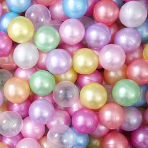 AUCT 21970 - STARBOLO Ball Pit Balls for Kids - Pack of 100 200 500 BPA&Phthalate Free Non-Toxic Crush