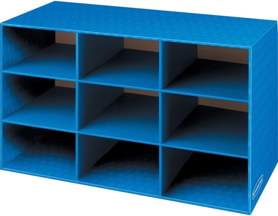 AUCT 20936 - $141 Bankers Box 9-Compartment Cubby Organizer, 16" x 28 1/4" x 13" - Image 4