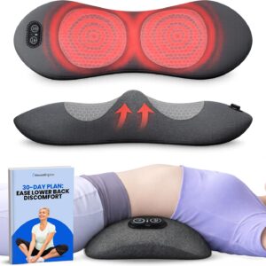 AUCT 22507 - $105 SmoothSpine Triple Fusion Back Massager with Heat for Lower Back Comfort XL