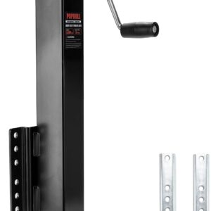 AUCT 21910 - $106 8000lbs Heavy Duty Trailer Jack, 30" Lift Swivel Bolt-on Trailer Jack with Adjustable