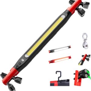 AUCT 20468 - Rechargeable Magnetic LED Work Light Bar - Under Hood Light for Auto Repair, Garage & Deta