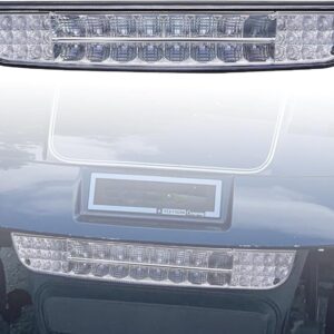 AUCT 20410 - $57 LED Headlight Light Bar for EZGO TXT Golf Cart (1996-2013, Gas & Electric)   12V Repla