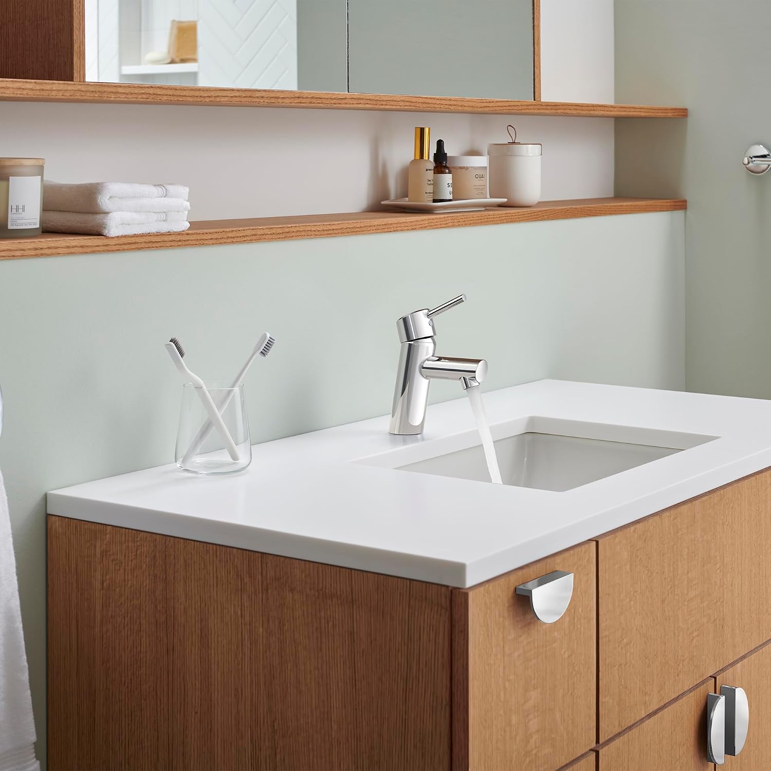 AUCT 20411 - $139 GROHE 3427100A Concetto S-Size Single-Handle Single-Hole Bathroom Faucet Without Pop- - Image 2