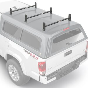 AUCT 21063 - $180 Model DX36 Universal Pickup Truck Cap & Topper 3 Bar Ladder Roof Van Rack System Adju