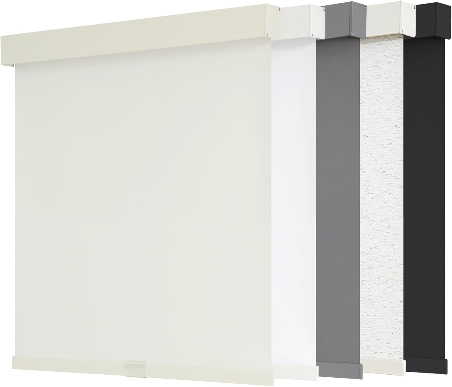 AUCT 22520 - $55 AOSKY Cordless Blackout Roller Shades, 34" W x 72" H, Ivory