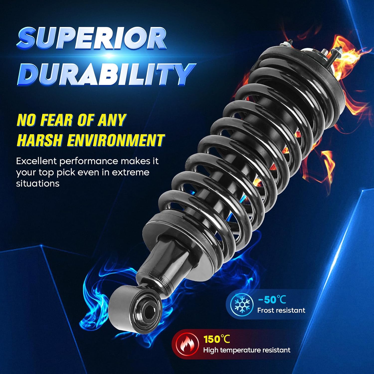 AUCT 21988 - $126 Front Strut Shock Assembly for Ford Crown Victoria w/o Taxi Package 2003-2011, for Li - Image 3