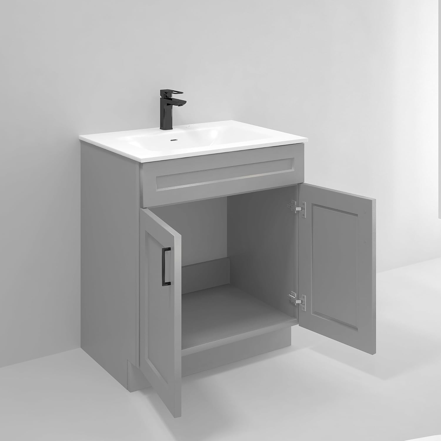 AUCT 21022 - $168 Bathroom Vanity Sink Base Ready-to-Assemble Bathroom Cabinet 24"/30'/36" Width (Vanit - Image 3