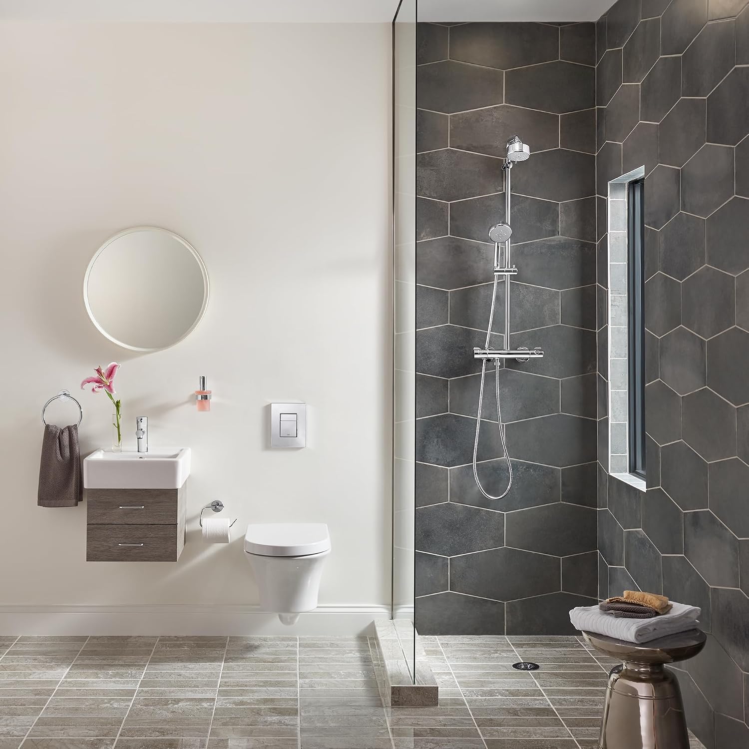 AUCT 20411 - $139 GROHE 3427100A Concetto S-Size Single-Handle Single-Hole Bathroom Faucet Without Pop- - Image 4