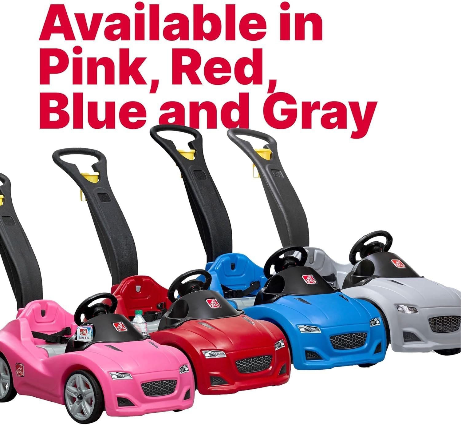 AUCT 22654 - $85 Step2 Whisper Ride Cruiser Kids Push Car, Ride On Toy, Stroller Substitute, Includes S - Image 3