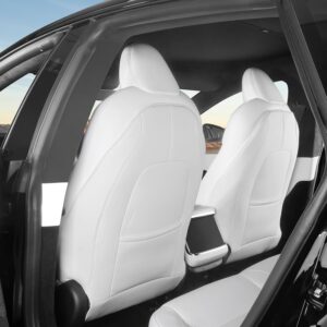 AUCT 21759 - $62 BASENOR 2026 Tesla Model Y (Juniper)/3/S/X Leather Seat Back Kick Protector