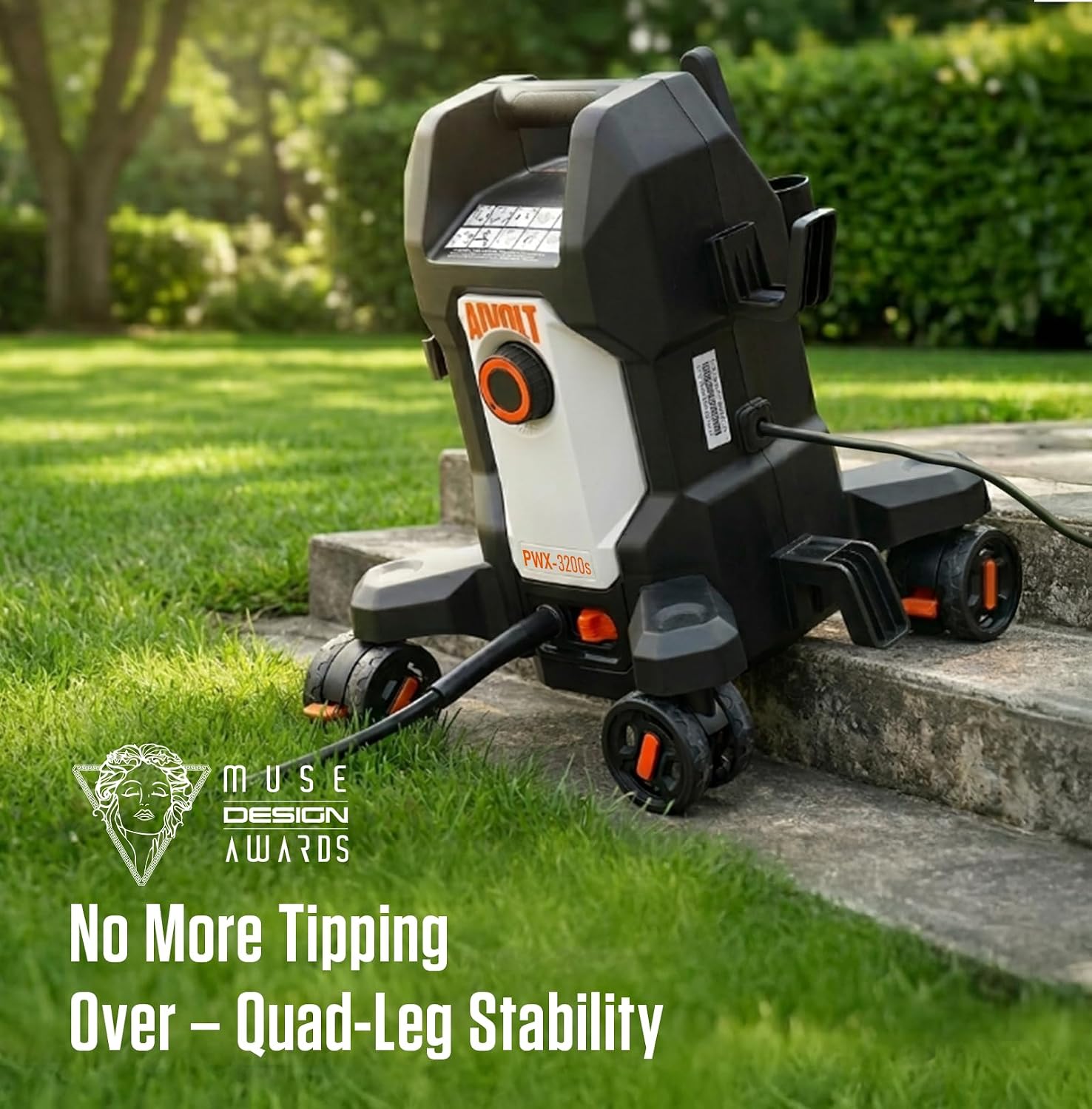 AUCT 21014 - $190 AIVOLT Electric Pressure Washer, Power Washer for Cars Driveways & Patios - Image 3