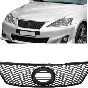 AUCT 21996 - HECASA Grill Compatible with 2006-2008 Lexus IS250 IS350