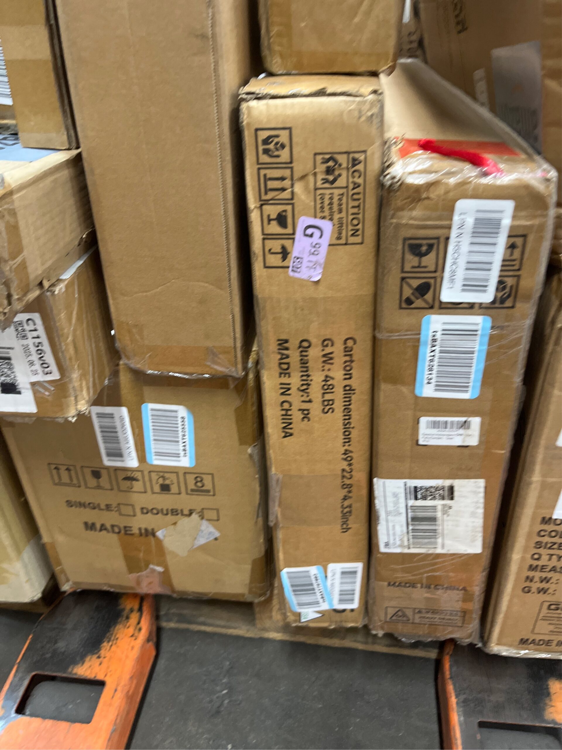 AUCT 22533 - $150 Abonow Walking Pad Treadmill with Handle Bar for Home Office - Image 5