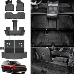 AUCT 22318 - $125 Floor Mats for Hyundai Santa Fe 2024-2027 (Fit Hybrid and Gas)