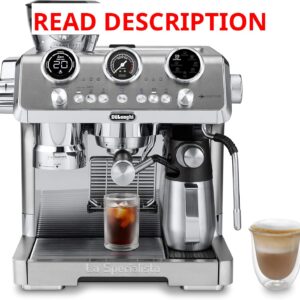 AUCT 22421 - $1300 De'Longhi La Specialista Maestro Espresso Machine with Coffee Grinder