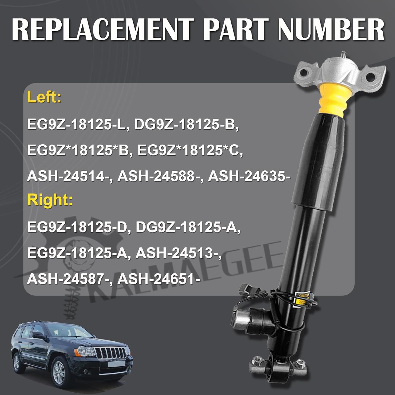 AUCT 20572 - $199 2PCS Rear Shock Struts Compatible with Lincoln MKZ 2013-2020, MKX 2016-2018 - Image 3
