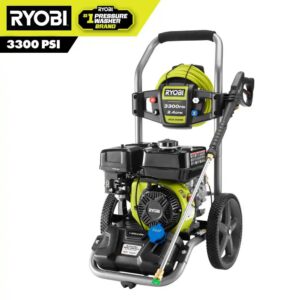 AUCT 20611d - $399 3300 PSI 2.4 GPM Cold Water Gas Pressure Washer with 212cc Engine