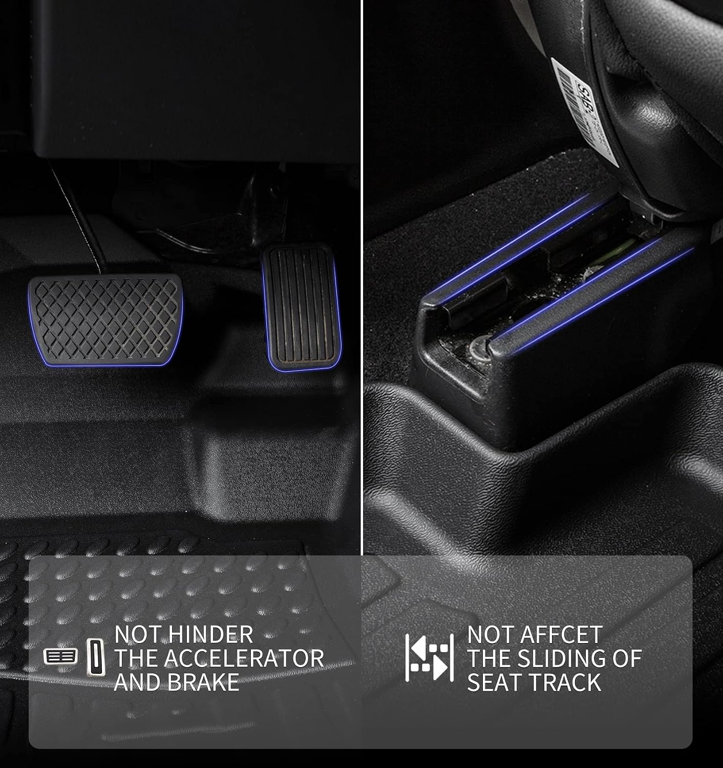 AUCT 22569 - $170 KELCSEECS Floor Mats for Ford Taurus 2010-2019 - Image 4