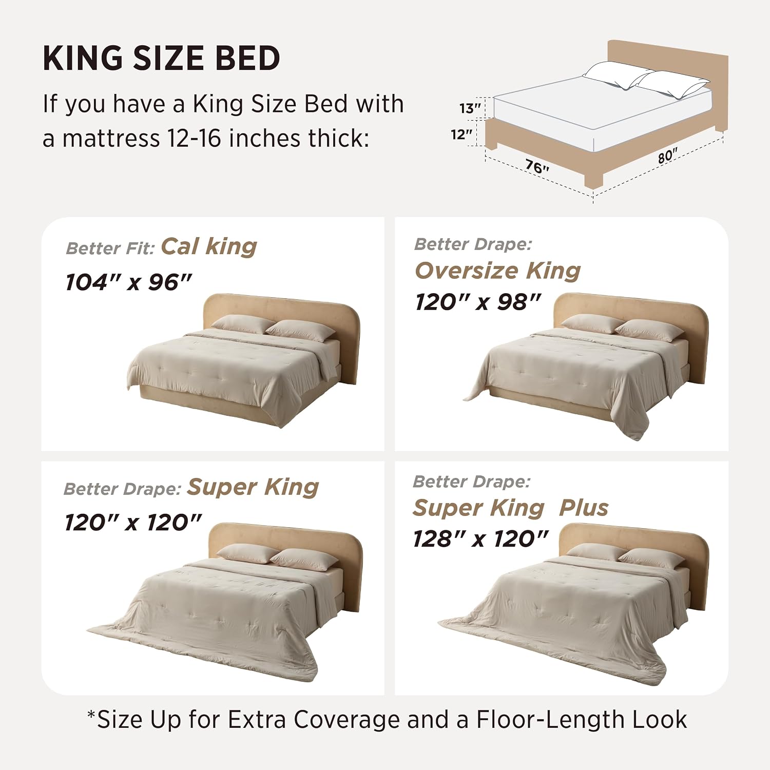 AUCT 20886 - $55 Bedsure King Comforter Set Prewashed Bedding Set 3Pcs Forest Green 104"x90" - Image 2
