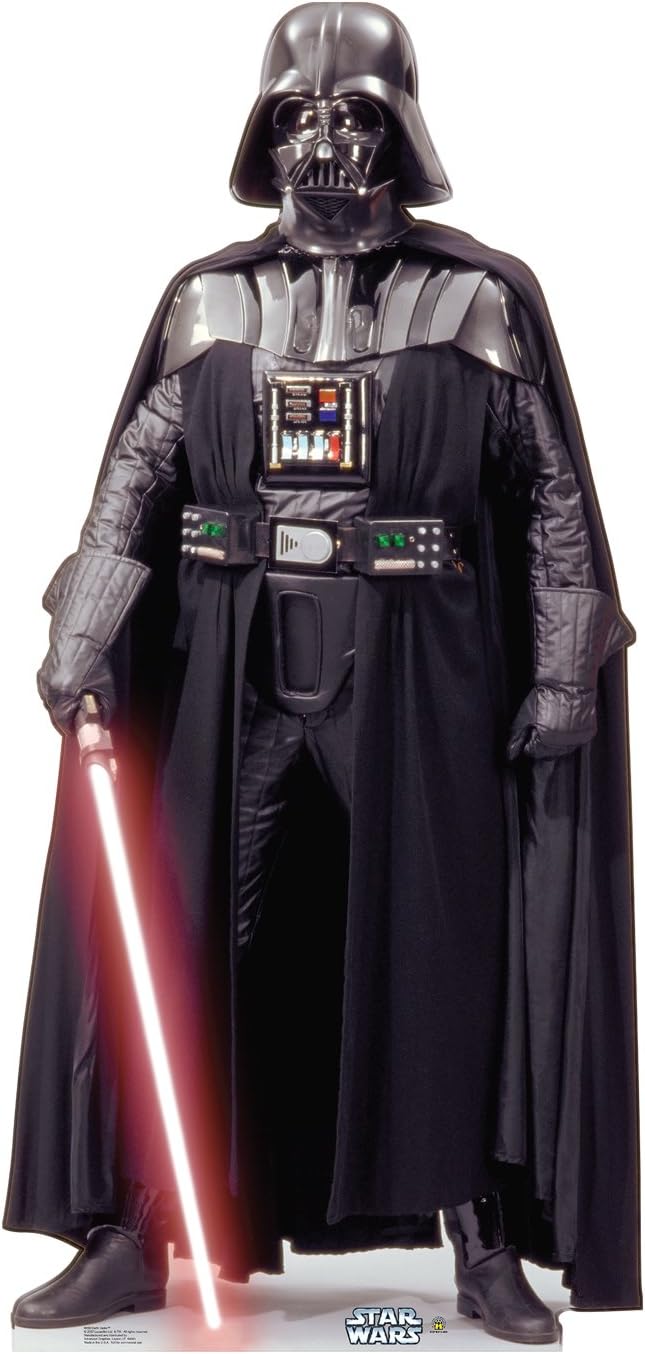 AUCT 20946 - Cardboard People Darth Vader Life Size Cardboard Cutout Standup - Star Wars Classics (IV -