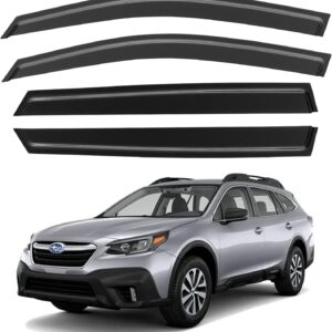 AUCT 22337 - Window Visors Rain Guards for 2020 2021 2022 2023 2024 2025 Subaru Outback