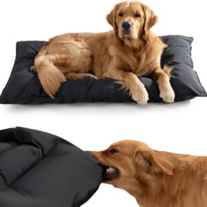 AUCT 21288 - $70 Chew Proof Indestructible Dog Bed - Durable Dog Bed for Aggressive Chewers, Machine Wa