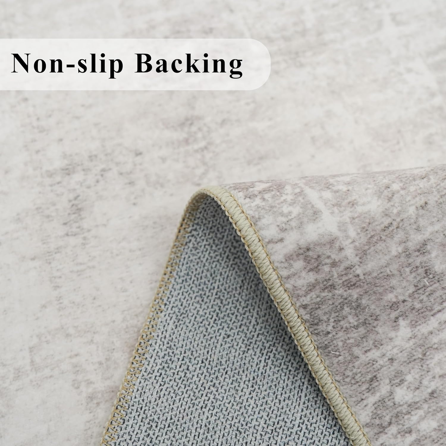 AUCT 21542 - $70 HY HAOYUNLAI 2'6x12 Runner Rugs for Hallways - Soft Kitchen Rug Non-Slip Rug Runner wi - Image 3