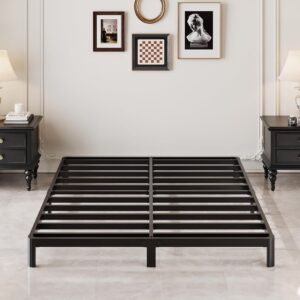 AUCT 20981 - $106 Lutown-Teen 5 Inch Low Queen Bed Frame with Rounded Corner Legs, 2000 LBS Heavy Duty