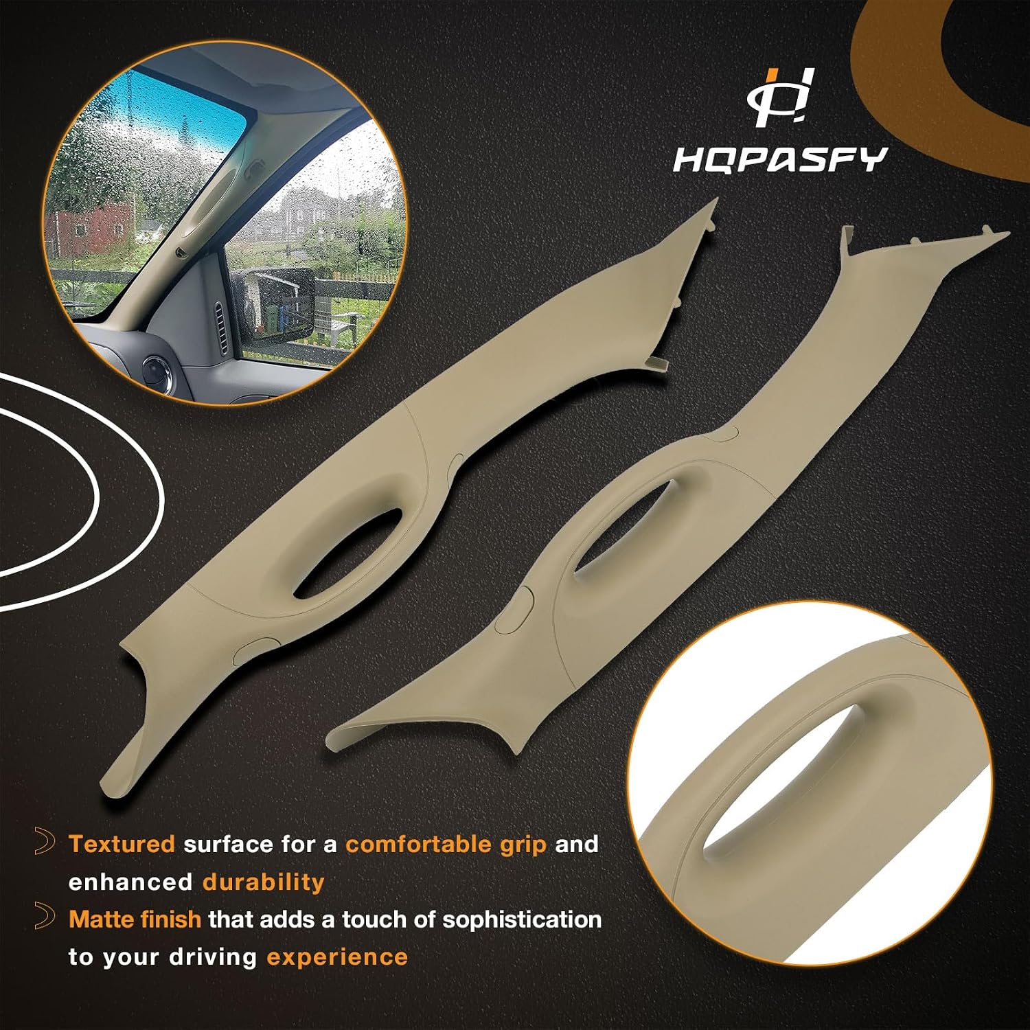 AUCT 22489 - $54 A Pillar Interior Trim Grab Handle 1 Pair 4L3Z-1503599-AAC/4L3Z-1503598-AAC - Image 4