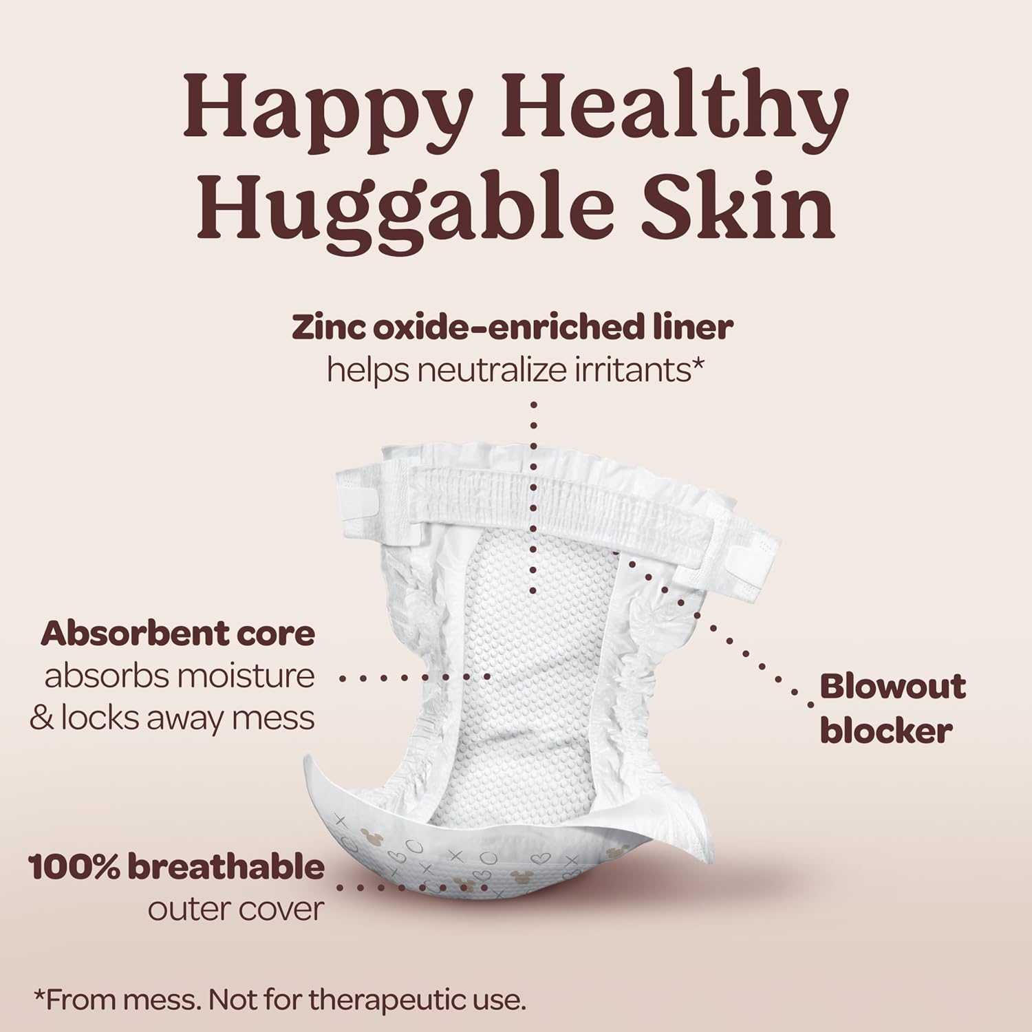 AUCT 20689 - $65 Huggies Skin Essentials Diapers Size 2, 192 Count (3 Packs of 64) - Image 4