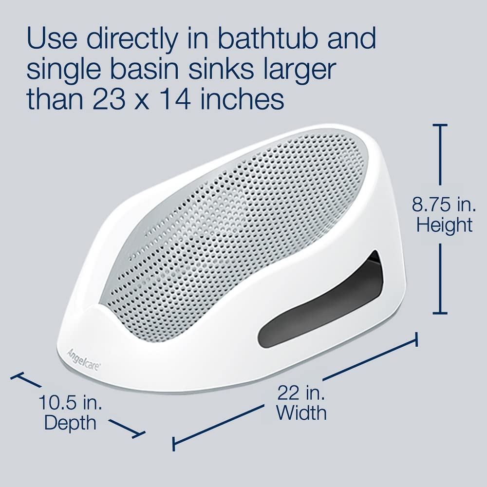 AUCT 21761 - Angelcare Soft-Touch Baby Bath Support & Rinser Bundle, Aqua - Image 2