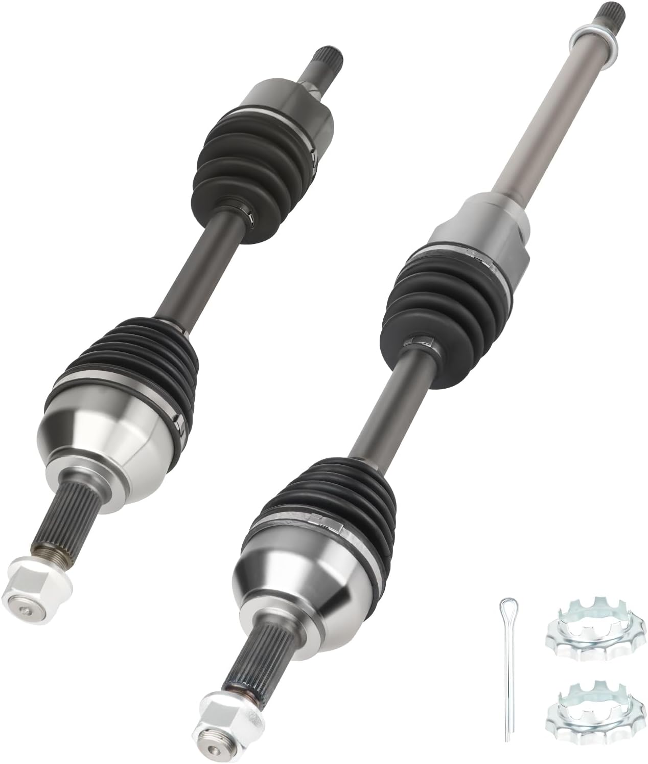 AUCT 22057 - $139 TadaMark Front Left & Right CV Axle Shaft Assembly for AWD Only