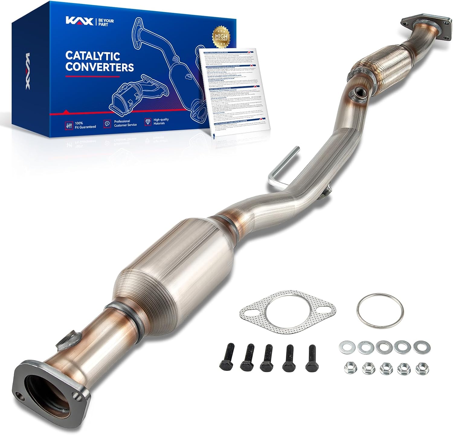 AUCT 22517 - $77 KAX 1PC Catalytic Converter Compatible with Nissan 2007-2018 Altima 2.5L