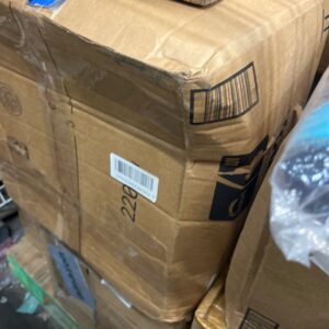 AUCT 21834 - MaxWorks 50830 Collapsible Black Rolling Folding Dolly Cart for Teachers - Multi-Functiona