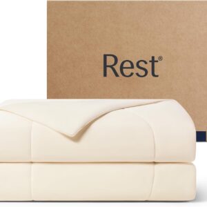 AUCT 22655 - $136 REST Evercool Cooling Comforter Blanket for Hot Sleepers, King/Cali King