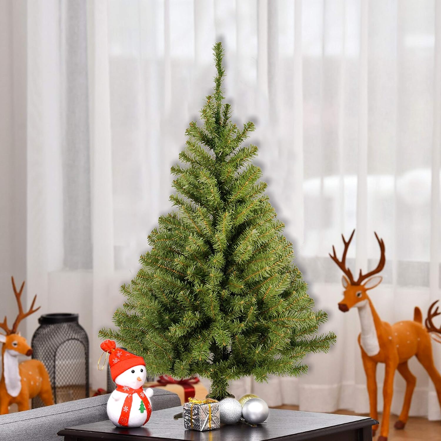 AUCT 21068 - National Tree Company 3ft Unlit Kincaid Spruce Mini Christmas Tree - Image 2