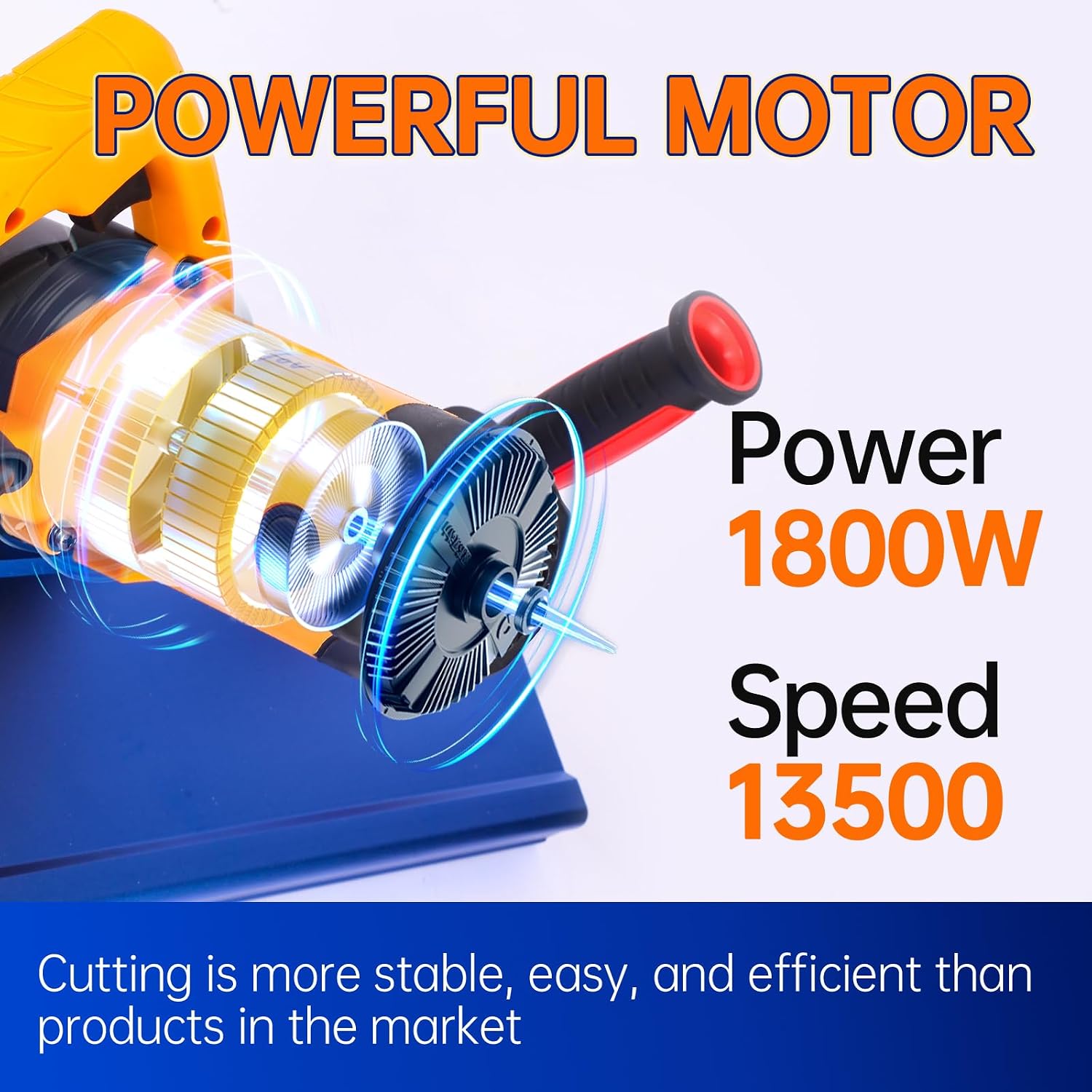 AUCT 21919 - $220 Tile Edge Beveling Tool with 16-Roller Base, 43 Angle Chamfer Machine with Water Coo - Image 3