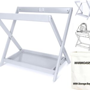 AUCT 22638 - $133 Bassinet Stand,Compatible with UPPAbaby Bassinets Since 2015,Bonus Storage Bag Includ