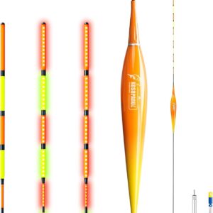AUCT 21080 - Sovietiep Fishing Bobbers, Slip Bobbers for Fishing, Light up Bobbers Night Fishing, Fishi