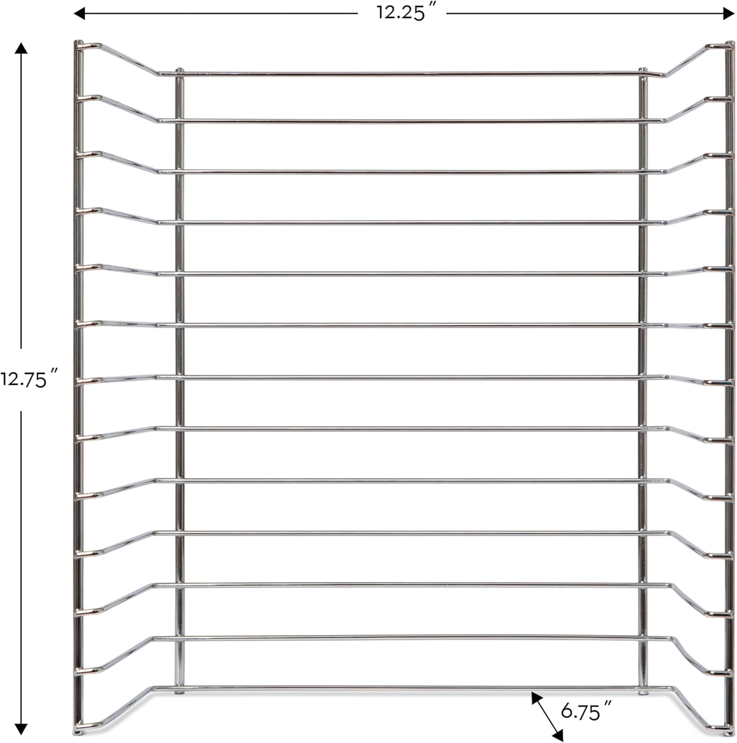 AUCT 20902 - Melissa & Doug Multi-Fit Metal Wire Puzzle Rack 12 inches wide and 0.75 inches deep - Image 4