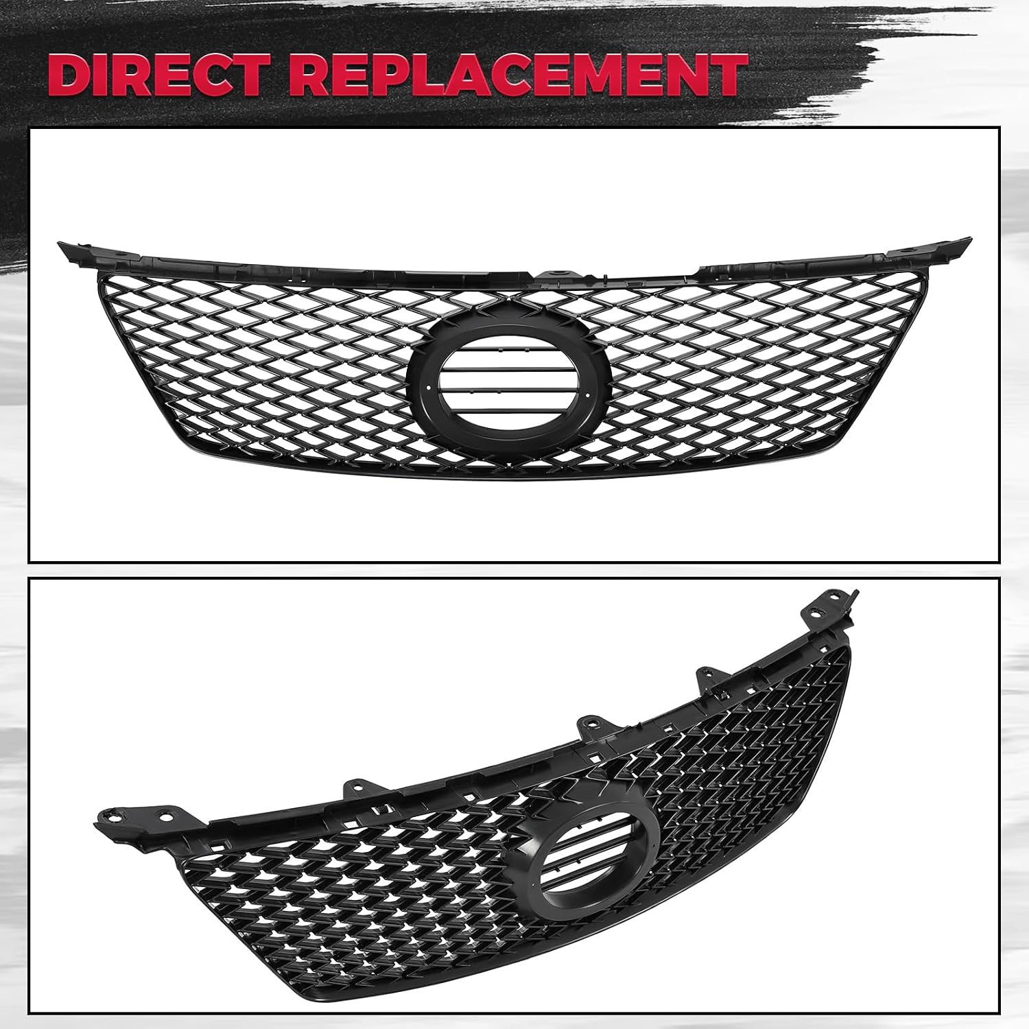 AUCT 21996 - HECASA Grill Compatible with 2006-2008 Lexus IS250 IS350 - Image 3