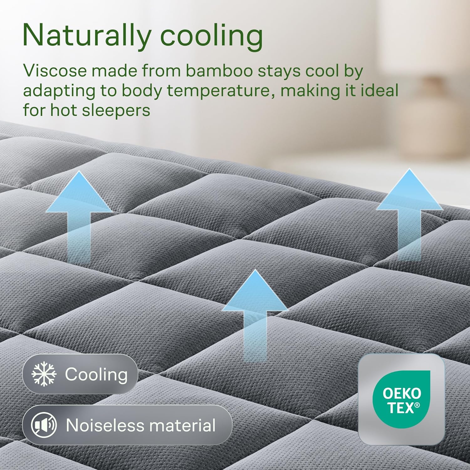 AUCT 20922 - $63 Niagara Sleep Solution Full Ultra Soft Mattress Topper Back Pain Relief - Image 3