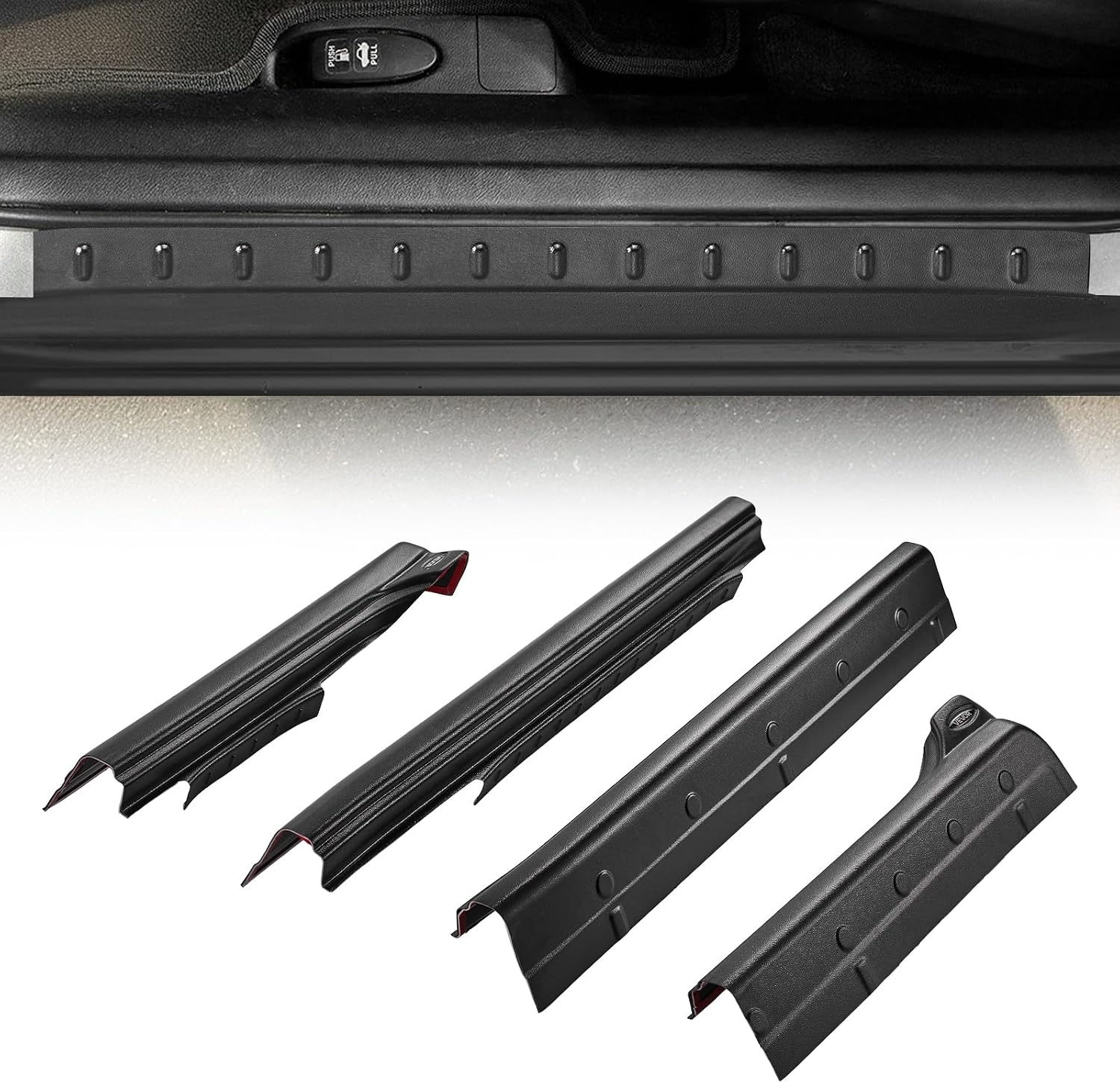 AUCT 22501 - $125 VEVOR Rocker Panel Guard, Compatible with 2014-2018 Chevrolet Silverado 1500 Extended
