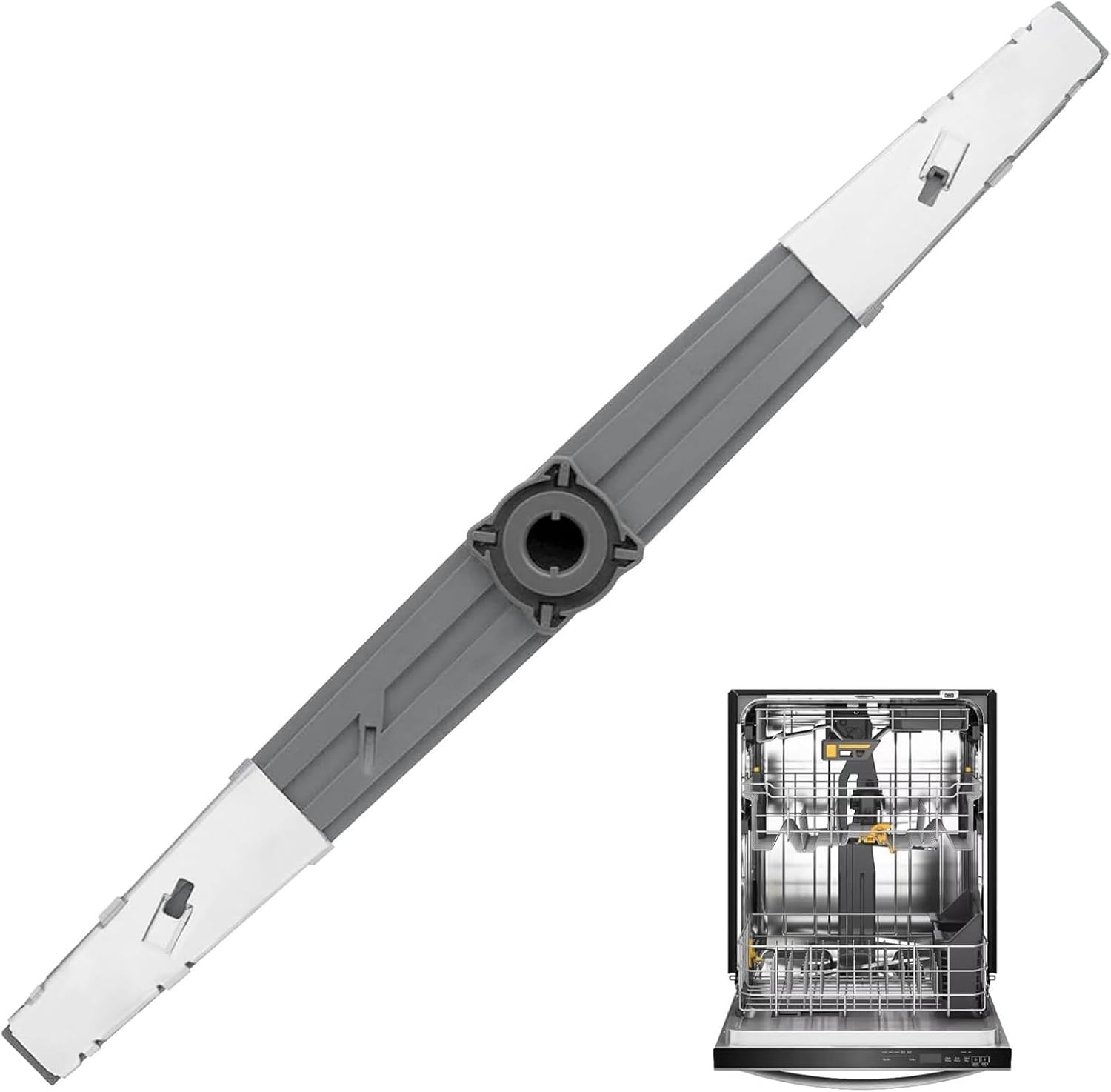 AUCT 22238 - WPW10491331 Dishwasher Lower Spray Arm for Whirlpool Amana Maytag Admiral