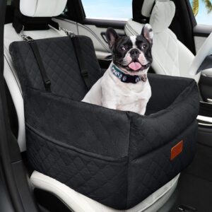 AUCT 20664 - $56 HEGGCOOE Small Dog Car Seat, Memory Foam Dog Booster Car Seats with Thick Cushion for